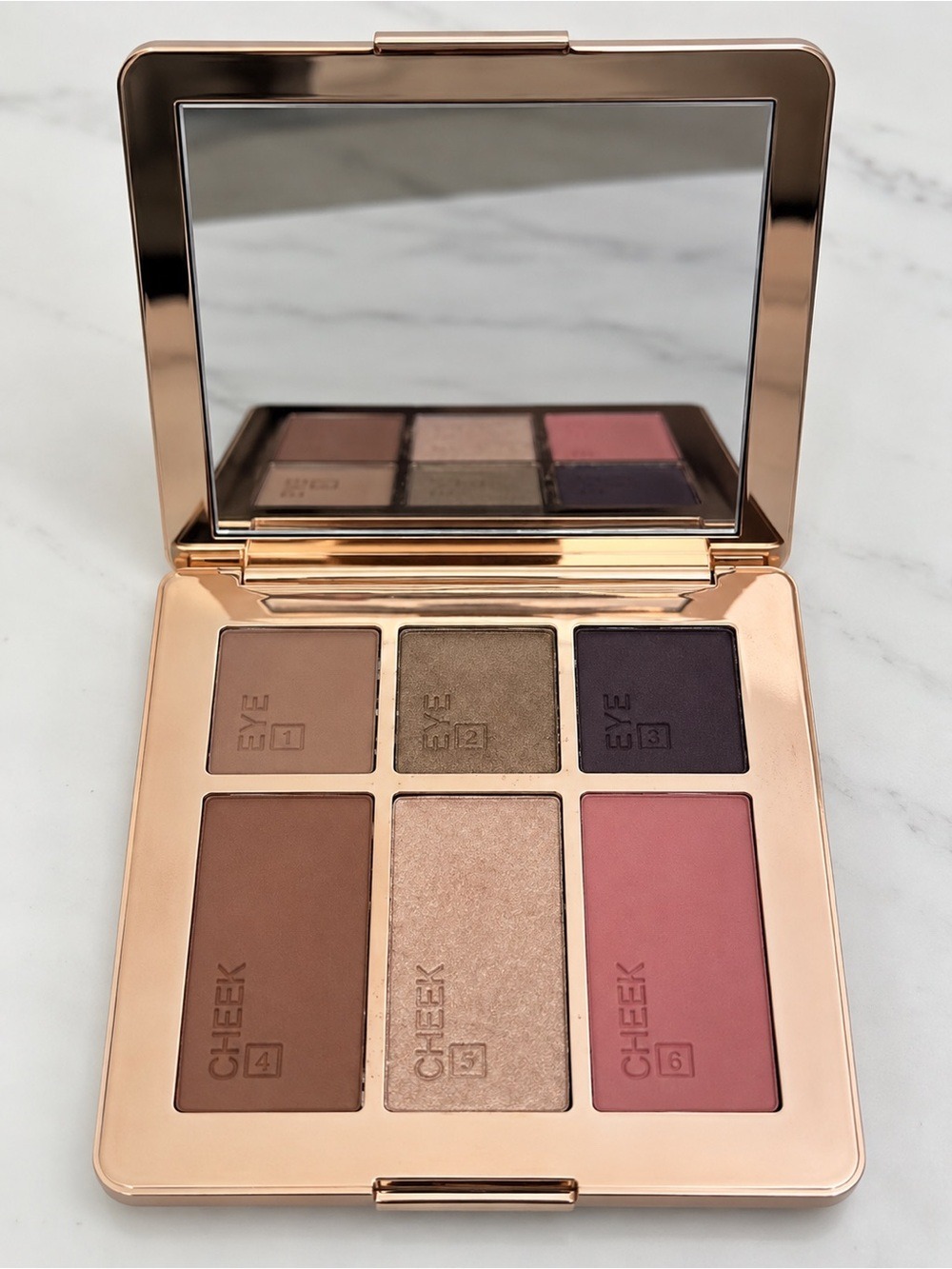 EVER Out The Door Bold & Brave Cheek Eye Palette NEW IN BOX 10.5g